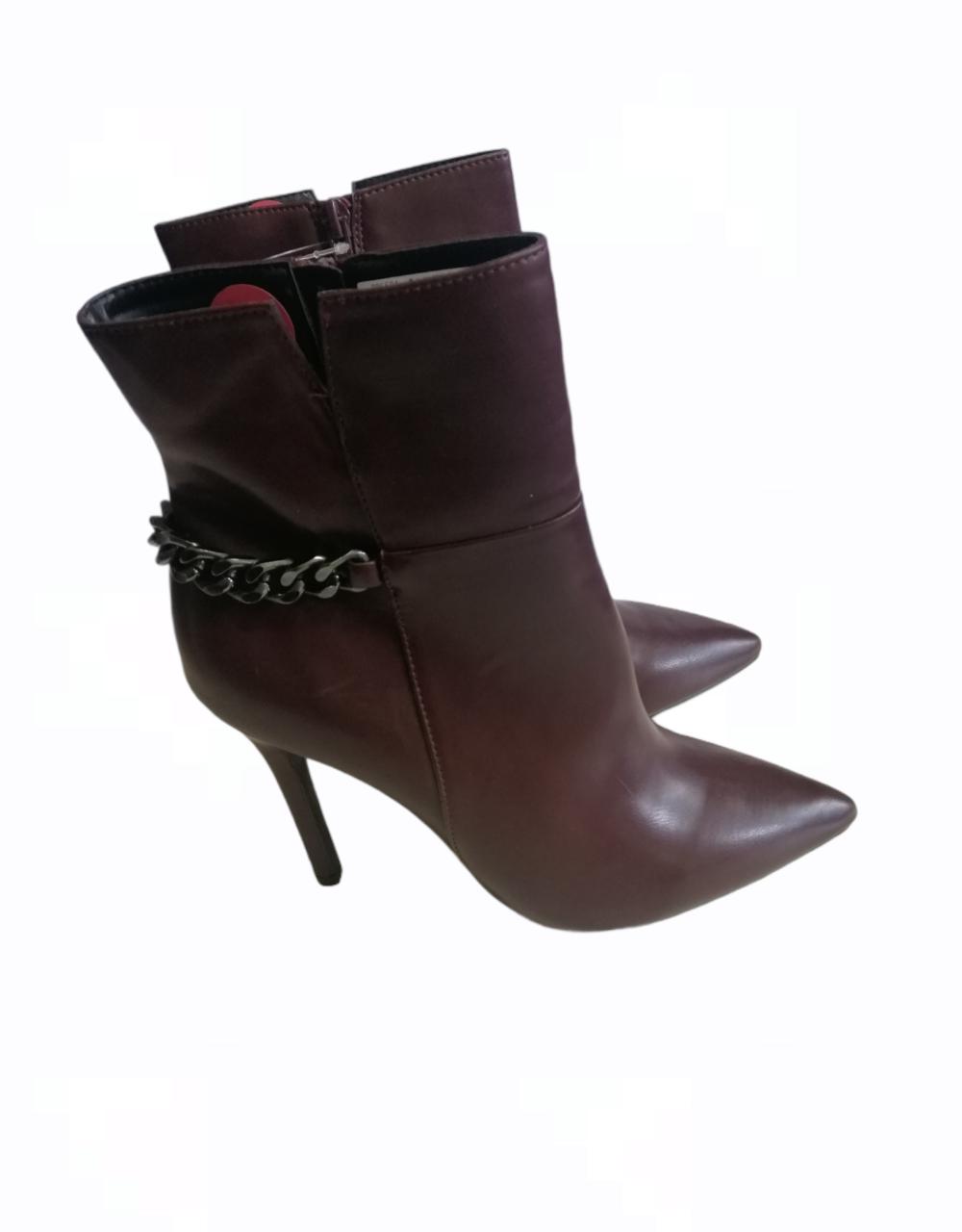 Bottes à talons cheville