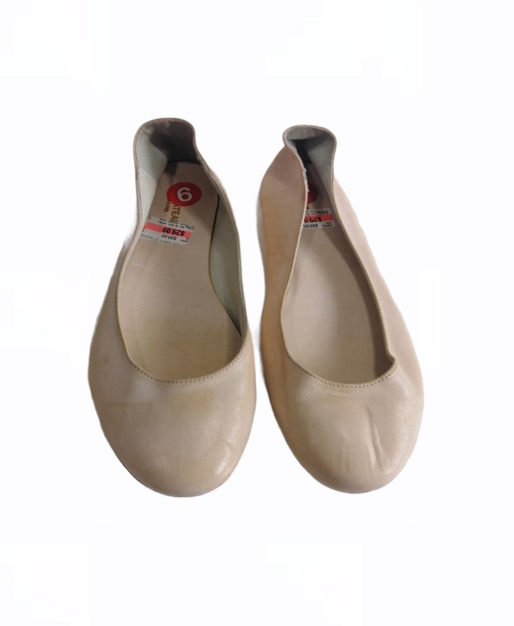 Ballerine en cuir