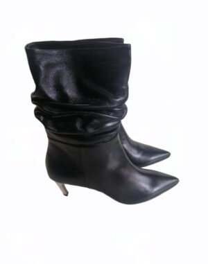 Botte longue en cuir