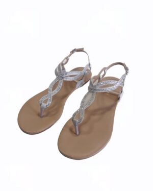 Chaussure ouverte basse type tongs