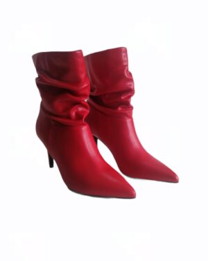 Botte Mi-longue rouge