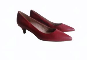 Chaussure petits talons rouge