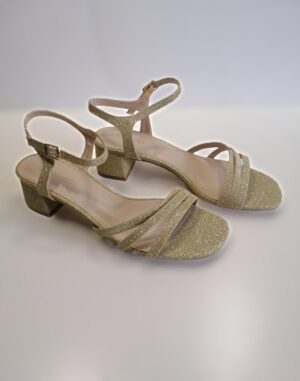 Chaussure ouverte talons blocs basse sparky