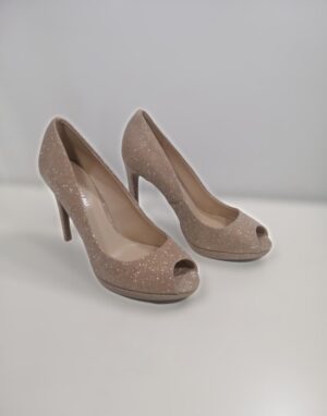 Chaussure à talons sparky peep toe blush