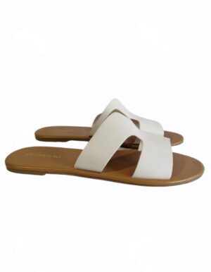 Sandale blanche type H