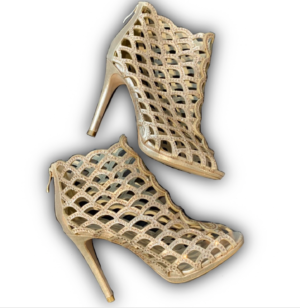 Chaussure à talons pierres brillantes chic
