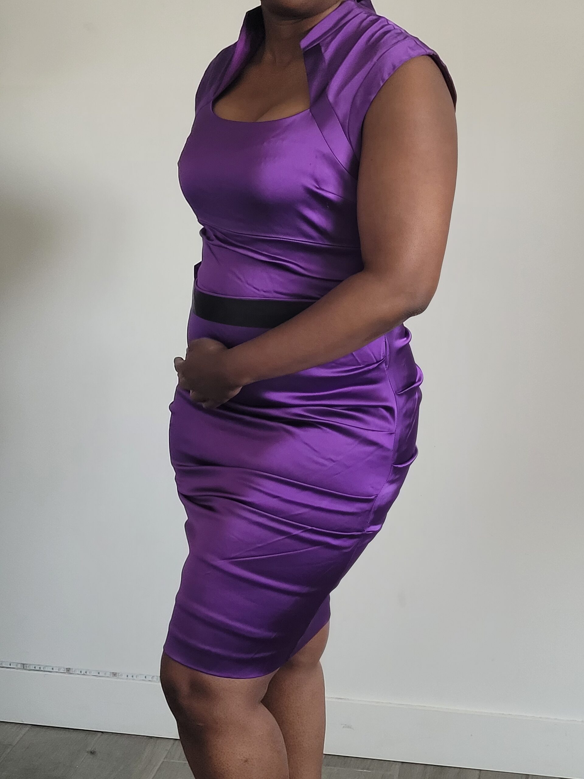 Robe violette