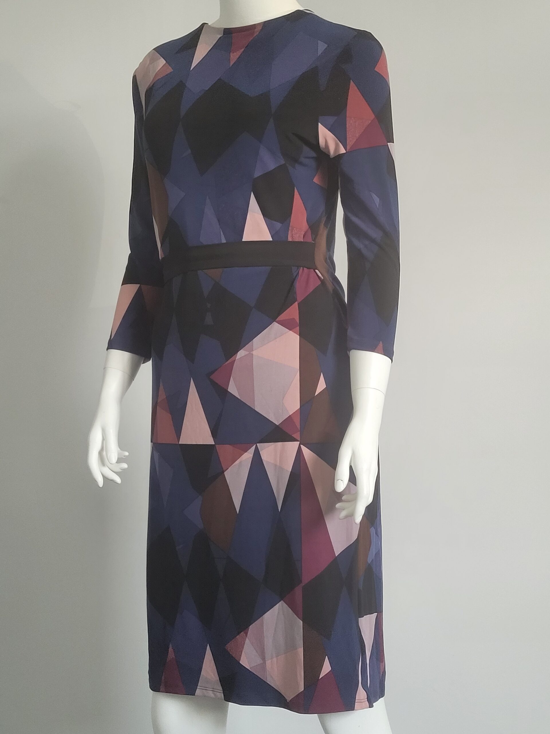 Robe stylée figures géometriques