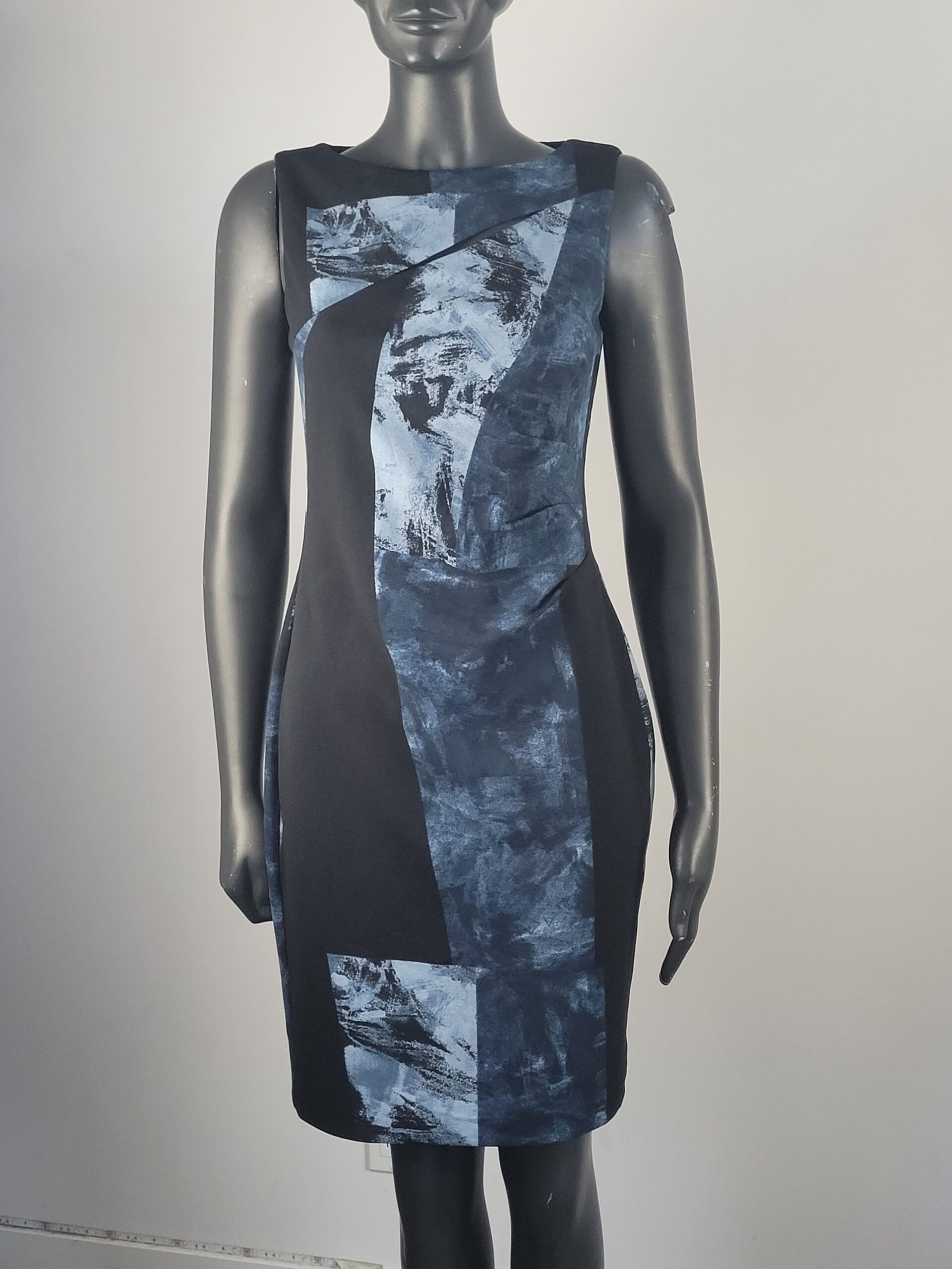 Robe imprimée droite